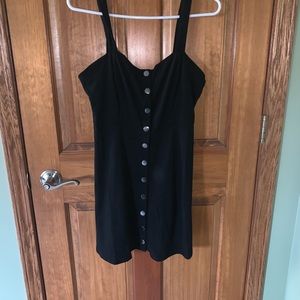 Black jumper dress
